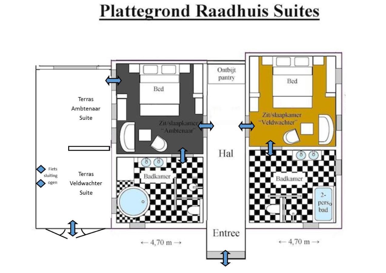 Raadhuis Dinther Suites Heeswijk-Dinther Zewnętrze zdjęcie
